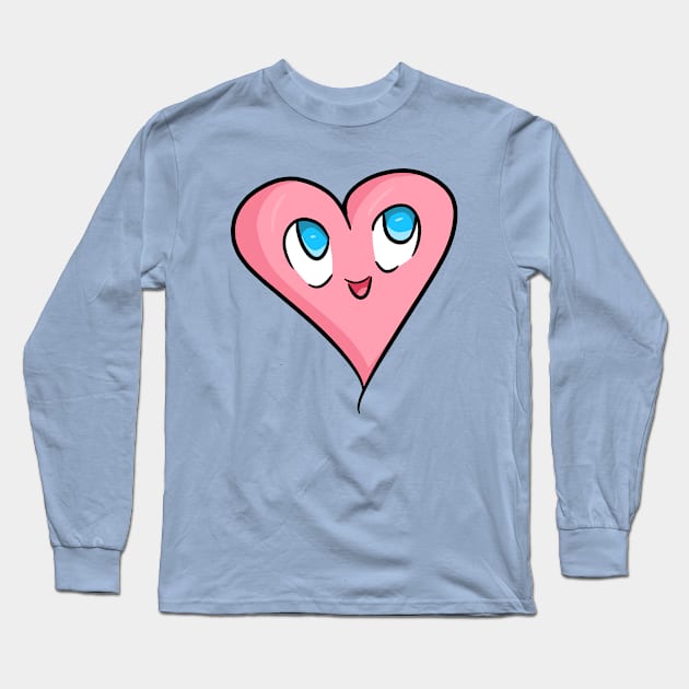 Heart to Heart Long Sleeve T-Shirt by Eccentriac33